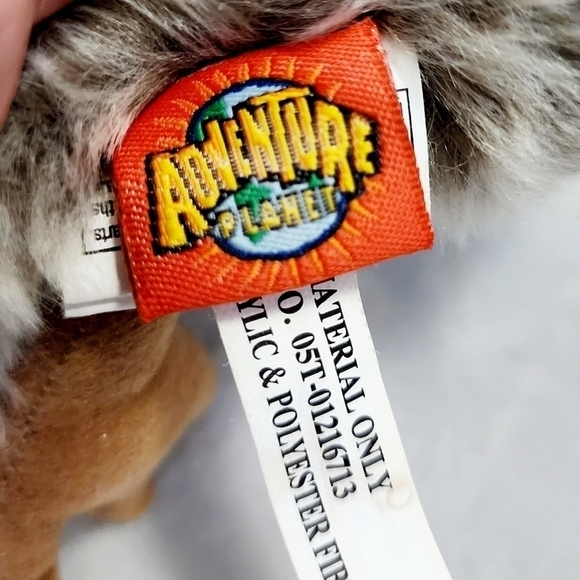 Adventure Planet 8" Leopard Print Owl Plush Stuffed Animal Realistic Soft Toy - Picture 8 of 11